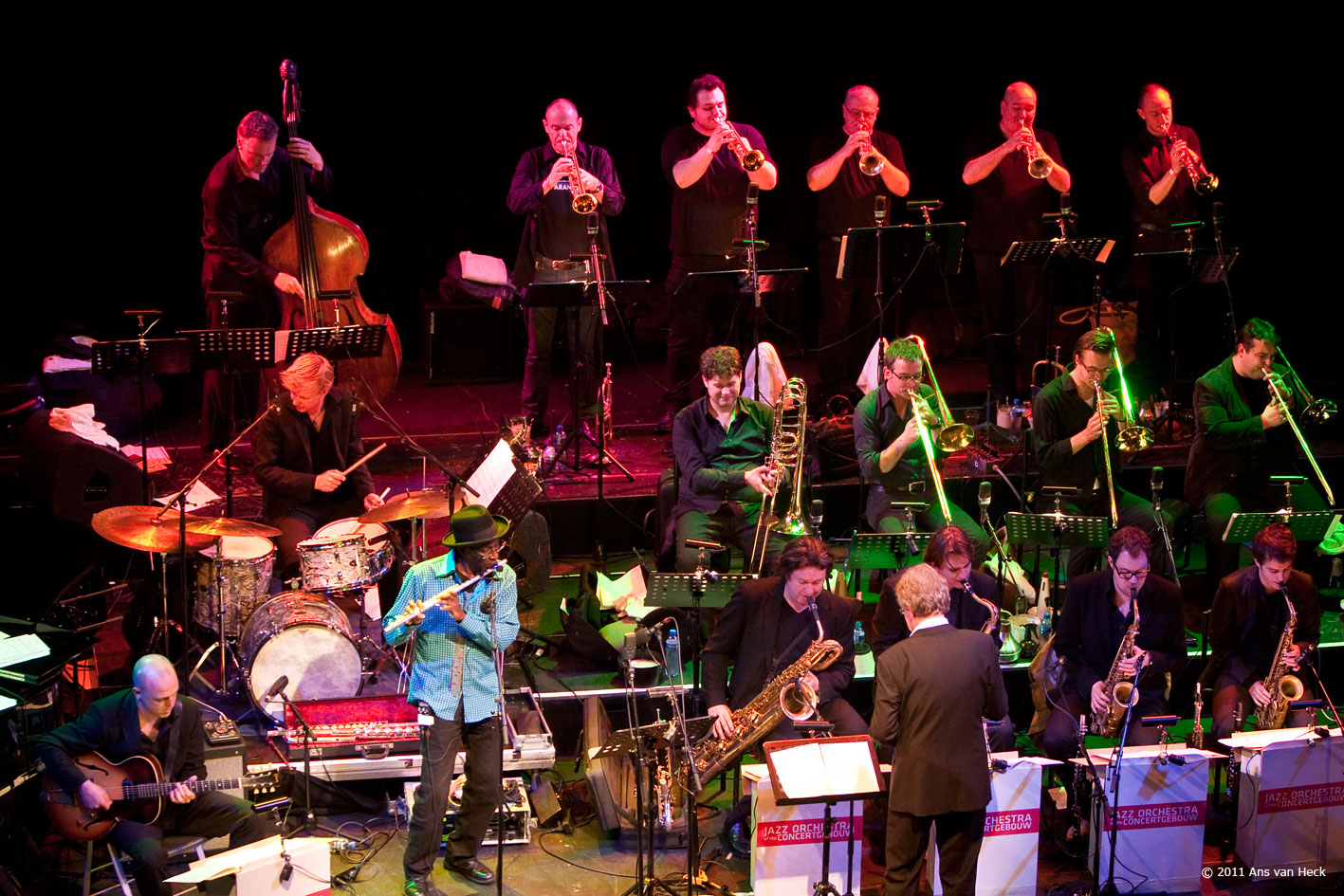 Jazz Orchestra of the Concertgebouw at Paradiso, May 2011.